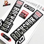 Mountain Bicycle Fork Decal Stickers for rock shox sid 2018